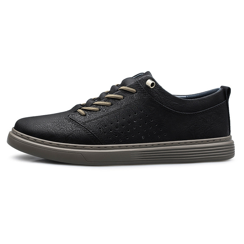 Atmungsaktive Halbschuhe aus Rindsleder – Bild 5 | LuxeStyle