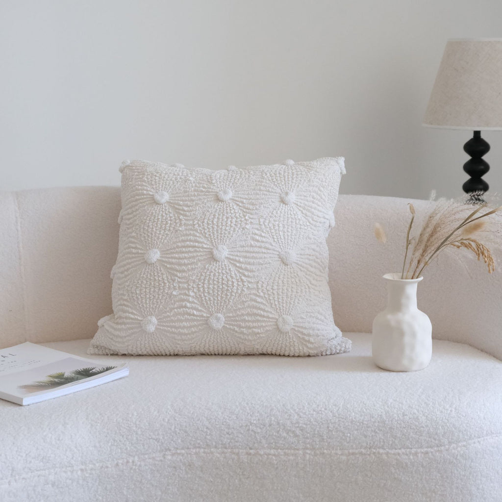 Minimalistischer Kissenbezug mit 3D-Punkten – Bild 5 | LuxeStyle