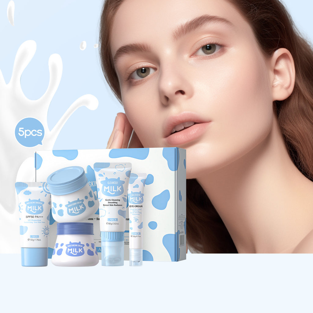 Milk Skin Care 5-teiliges Feuchtigkeitspflege-Set – Bild 2 | LuxeStyle