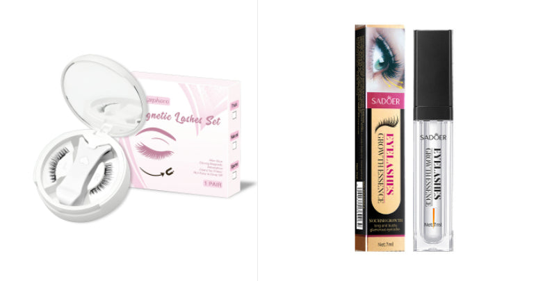 Magnetische Wimpern Set