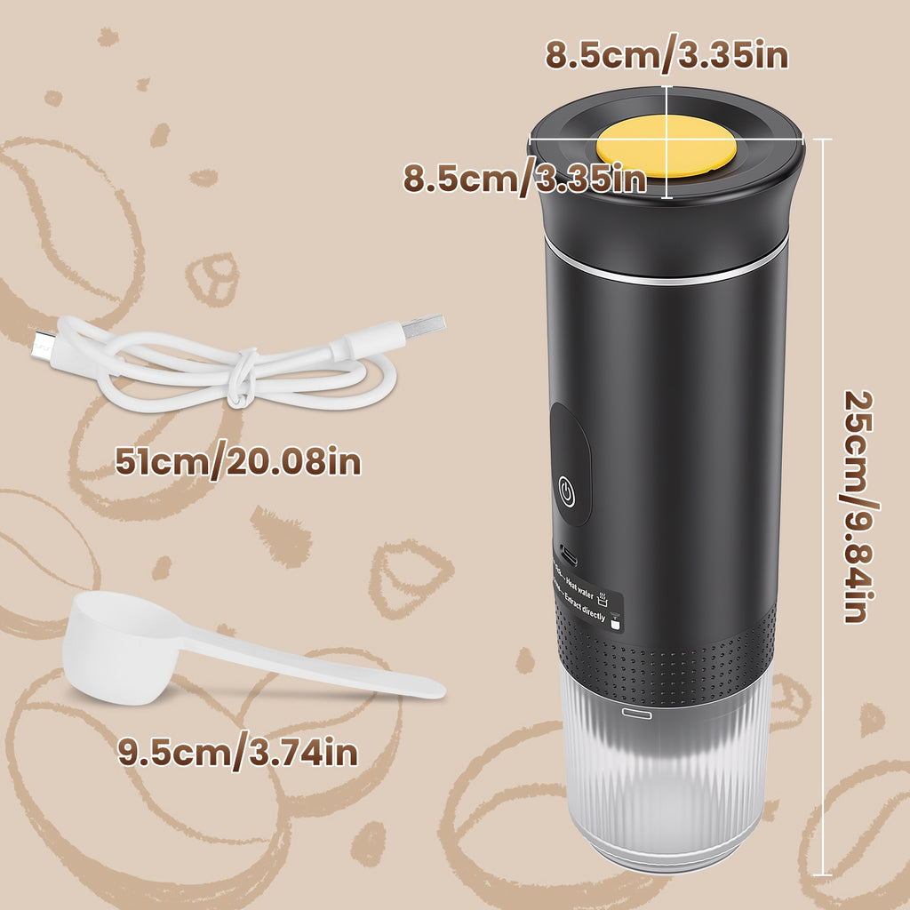 3-in-1 Kabellose Espresso Maschine – Ansicht 5