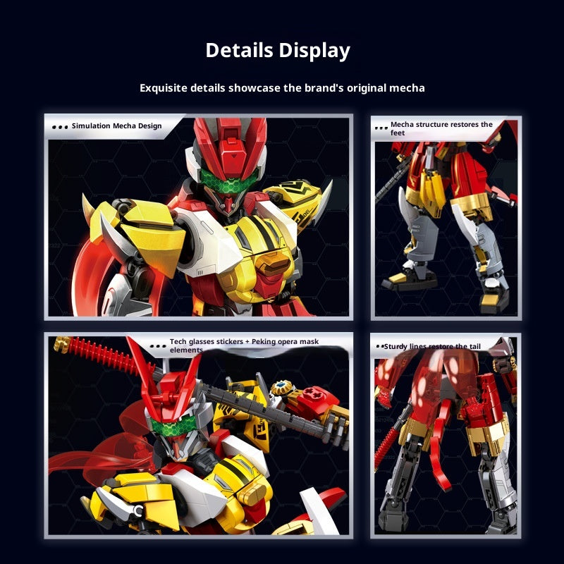 Cyber Wukong Mech Man Bausteine