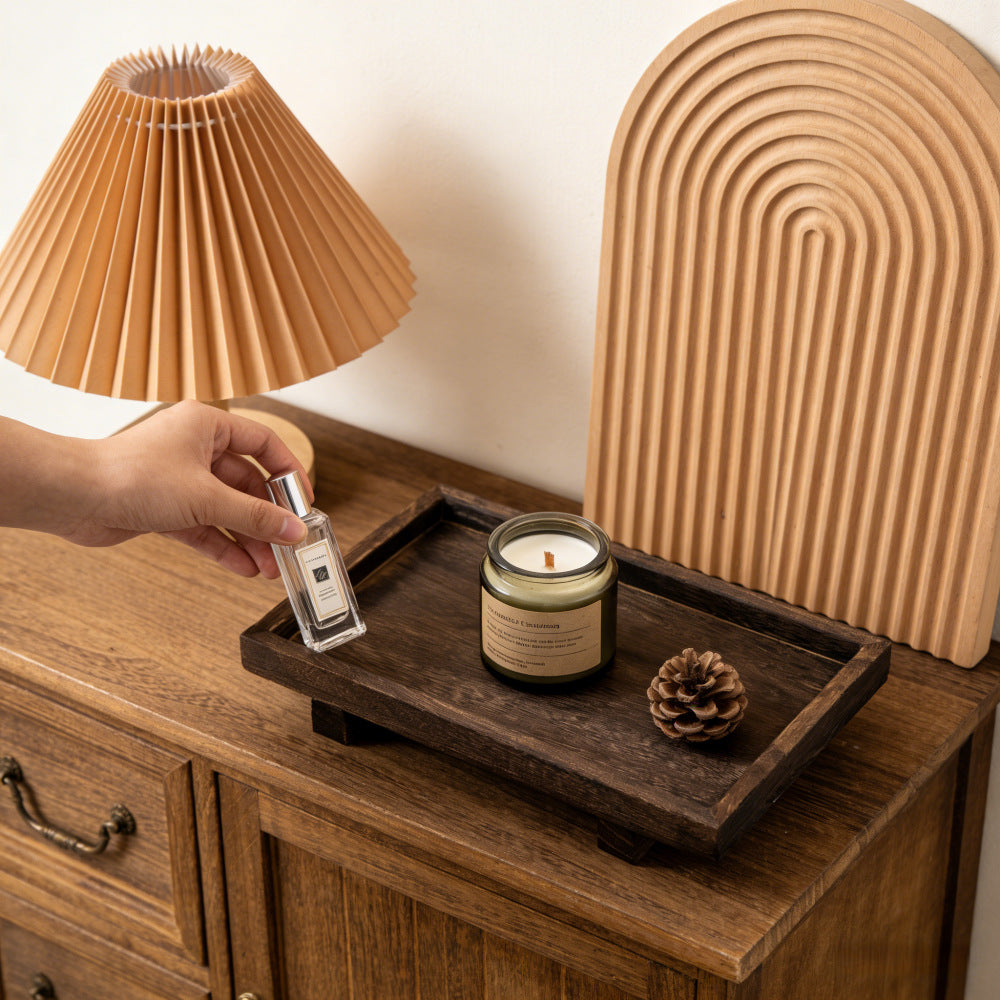 Holz-Tray für Schreibtisch