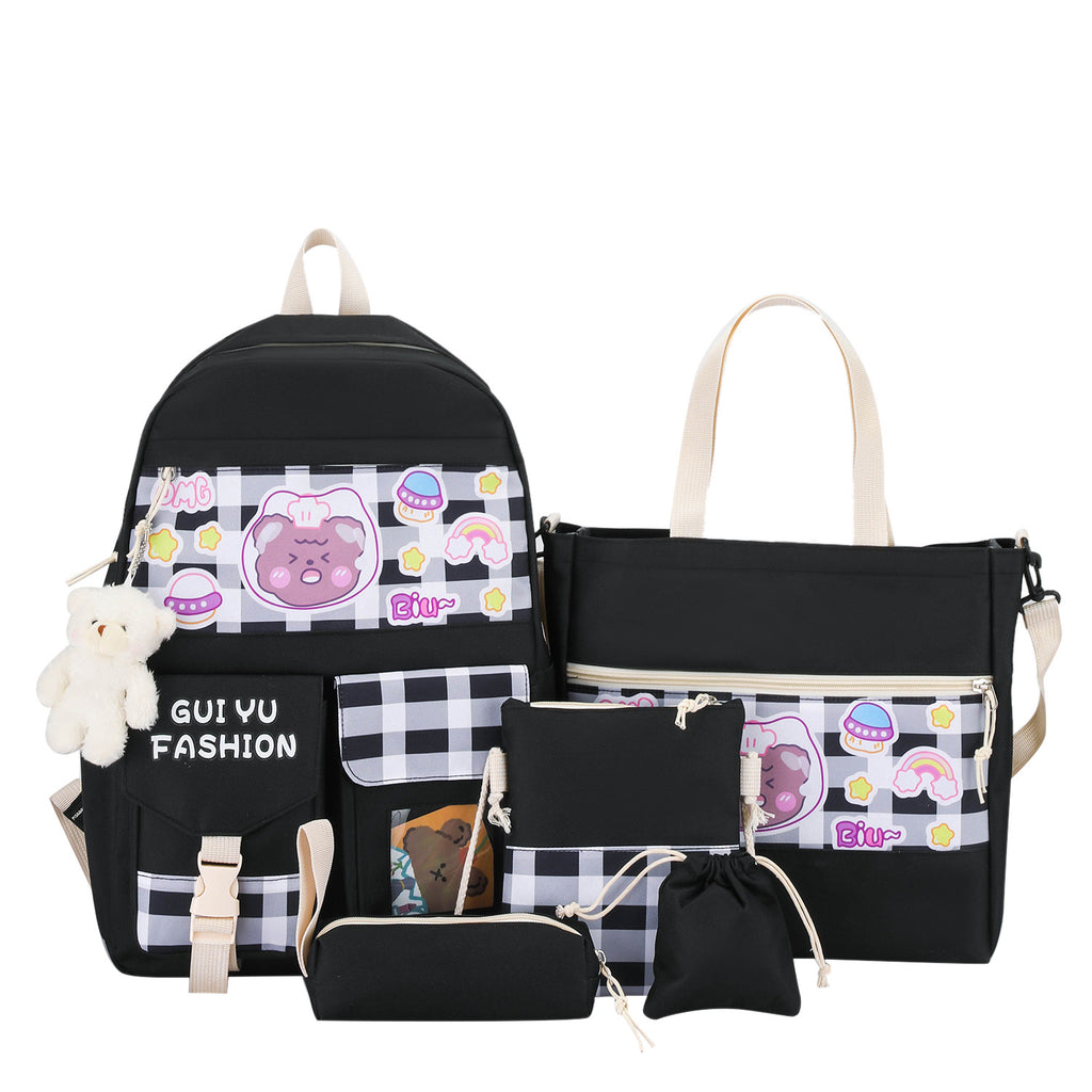 Schulrucksack-Set 5-teilig – Bild 3 | LuxeStyle
