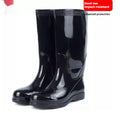 Weisser High-Top Sicherheitsschuh mit Stahlkappe – Bild 6 | LuxeStyle