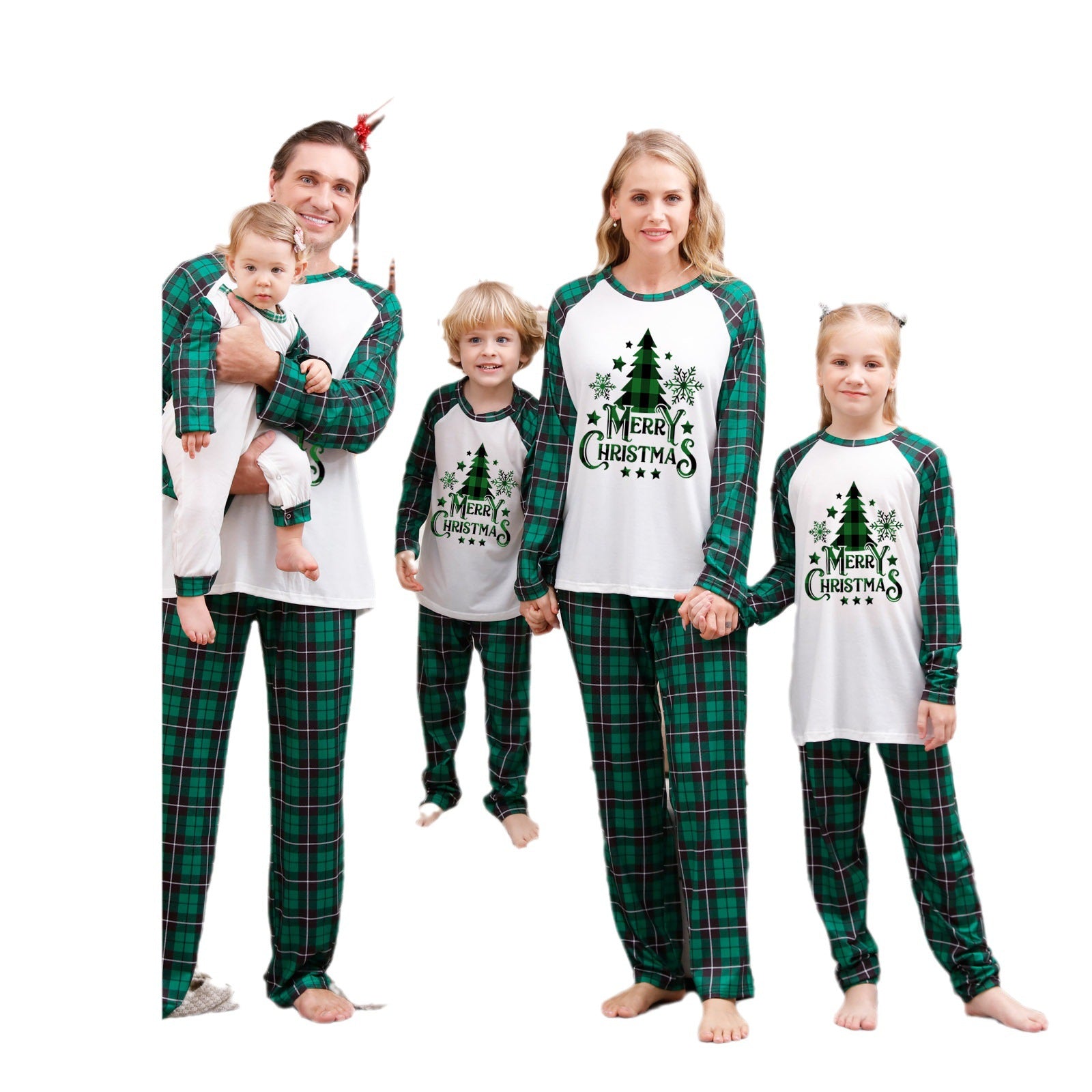 Weihnachts-Pyjama-Set für die ganze Familie