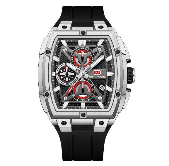 Herren-Armbanduhr mit Spiegel-Finish