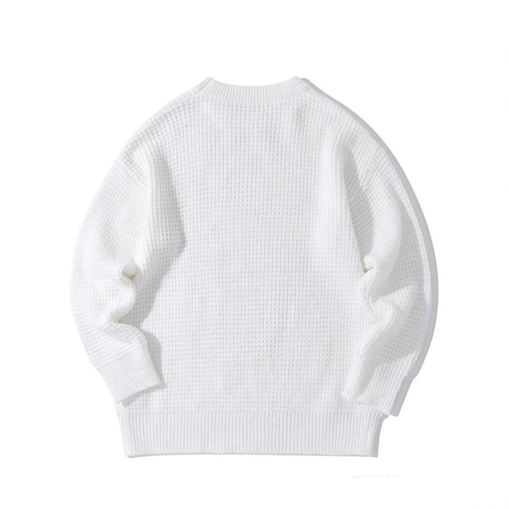 Herren-Modischer Langarm-Strickpullover