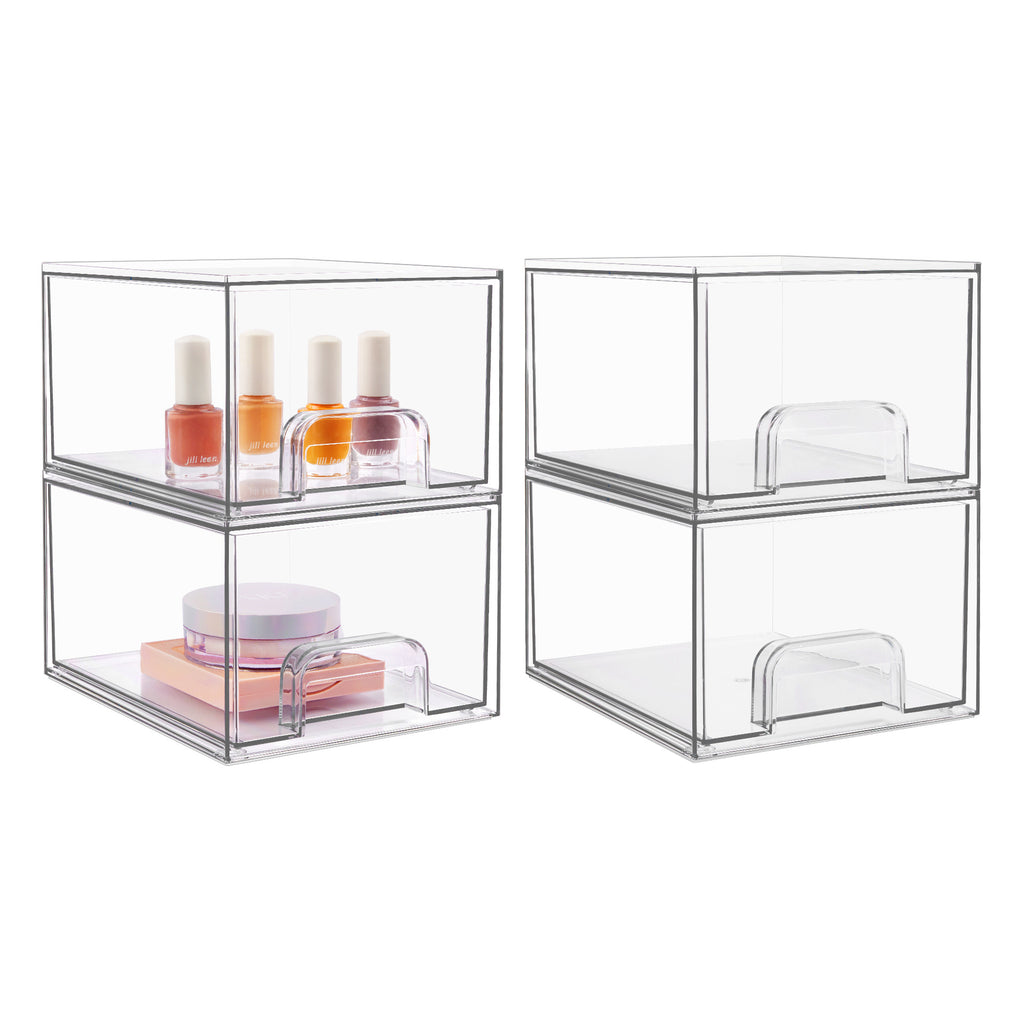 Stapelbare Kosmetik-Aufbewahrungsbox – Bild 2 | LuxeStyle