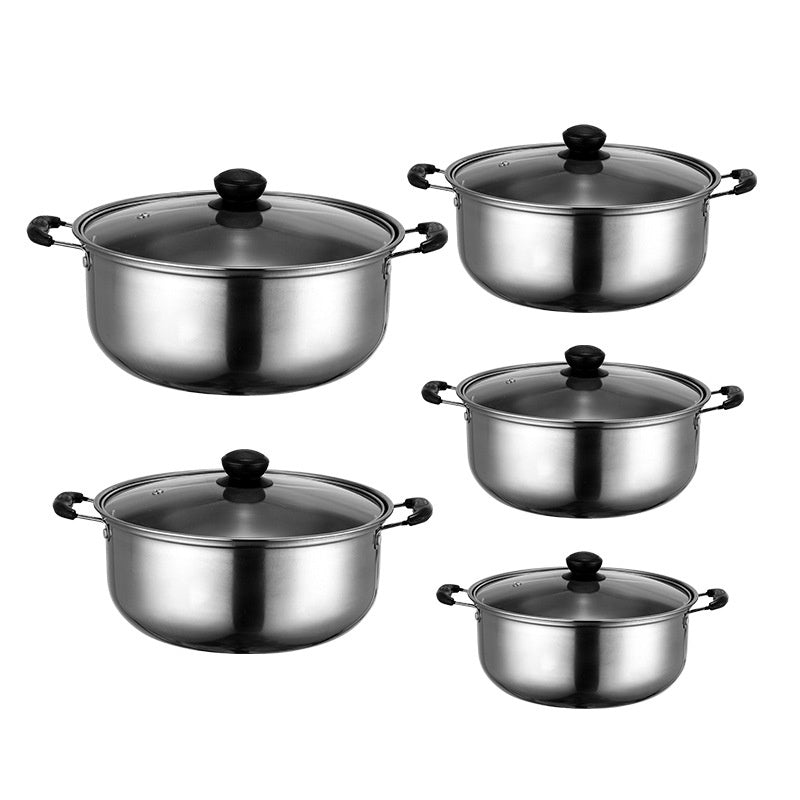 Suppentopf-Set mit Dämpfeinsatz | LuxeStyle