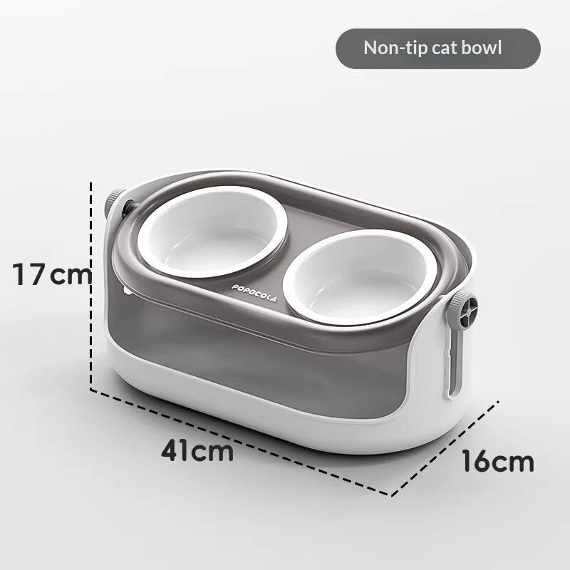 Katzenfutter-Schüssel mit Nackenstütze
