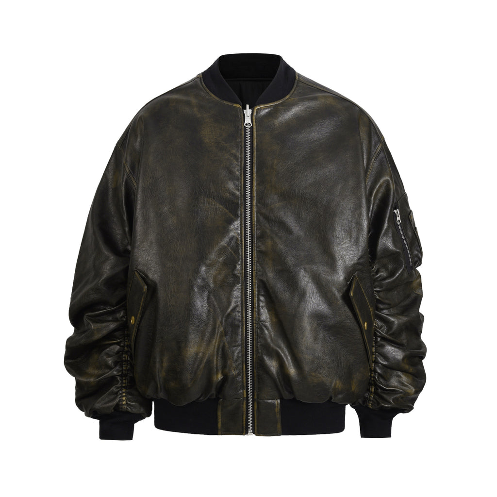 Retro Pilotenjacke Baumwoll-Jacke für Herren – Bild 6 | LuxeStyle