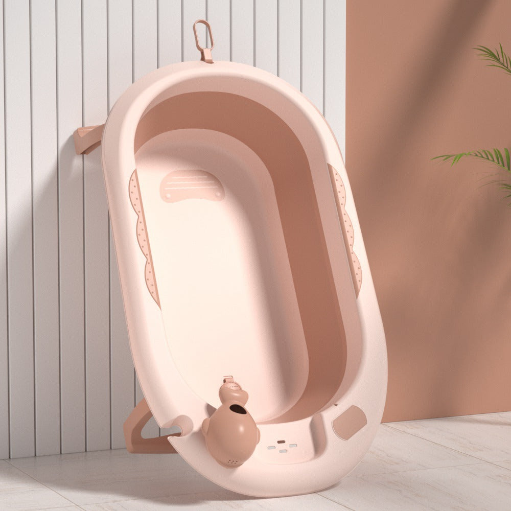 Faltbare Babybadewanne mit Temperaturanzeige | LuxeStyle