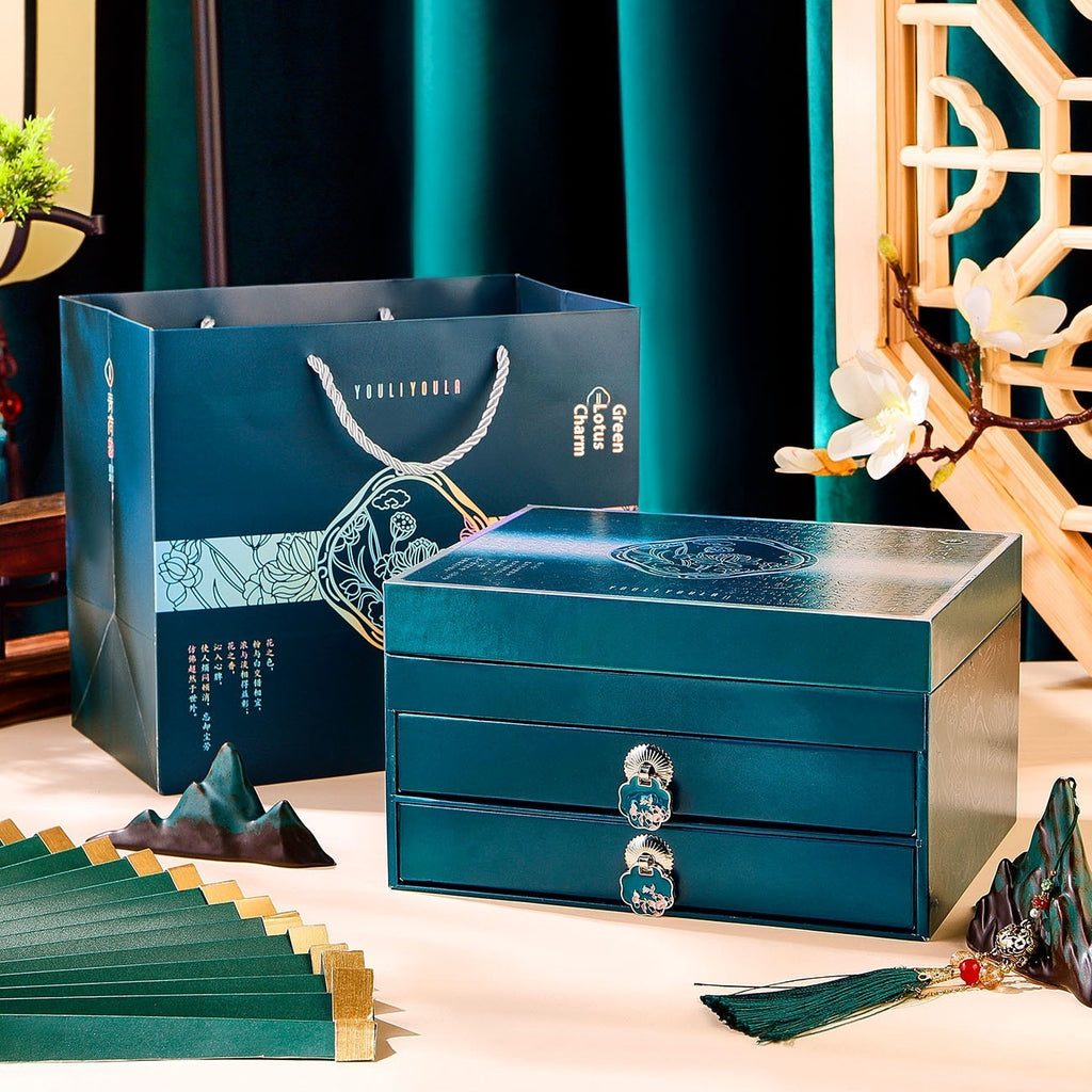 Green Lotus Beauty Make-up & Pflegeset (18-teilig) – Bild 5 | LuxeStyle