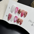 Handbemalte 3D-Nagelsticker «Cute» – Bild 1 | LuxeStyle