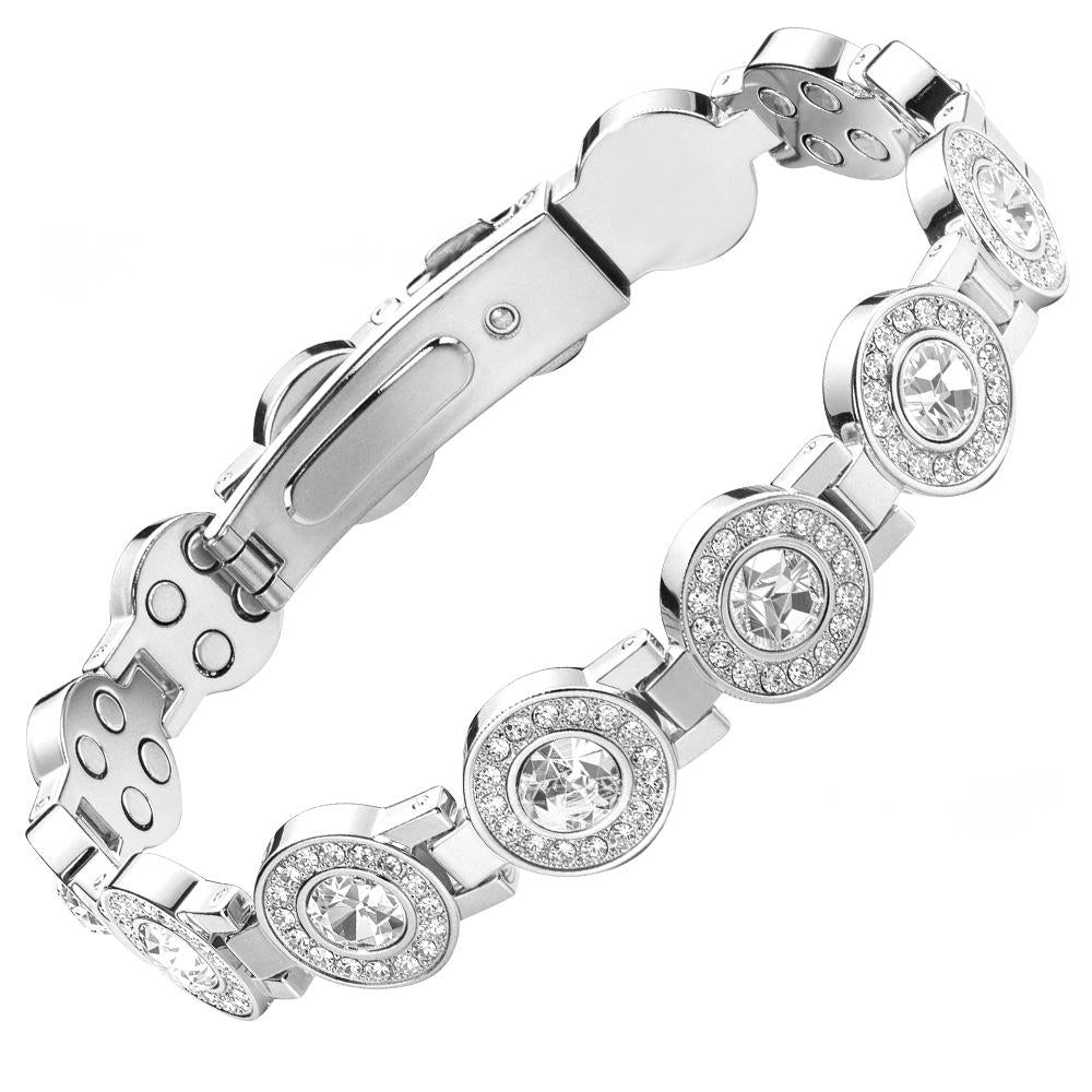 Vollbesetztes Armband mit Magnetverschluss
