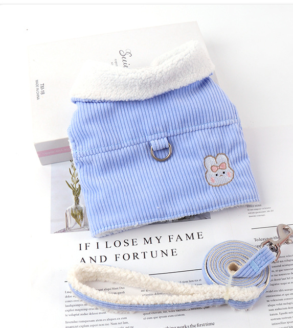 Wintermantel für Hunde aus Teddy-Fleece – Bild 4 | LuxeStyle