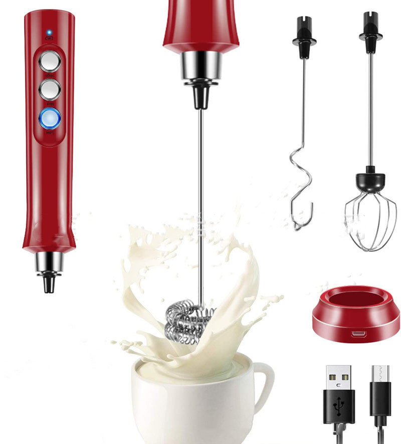 Elektrischer Milchschäumer mit USB-Ladefunktion – Bild 7 | LuxeStyle