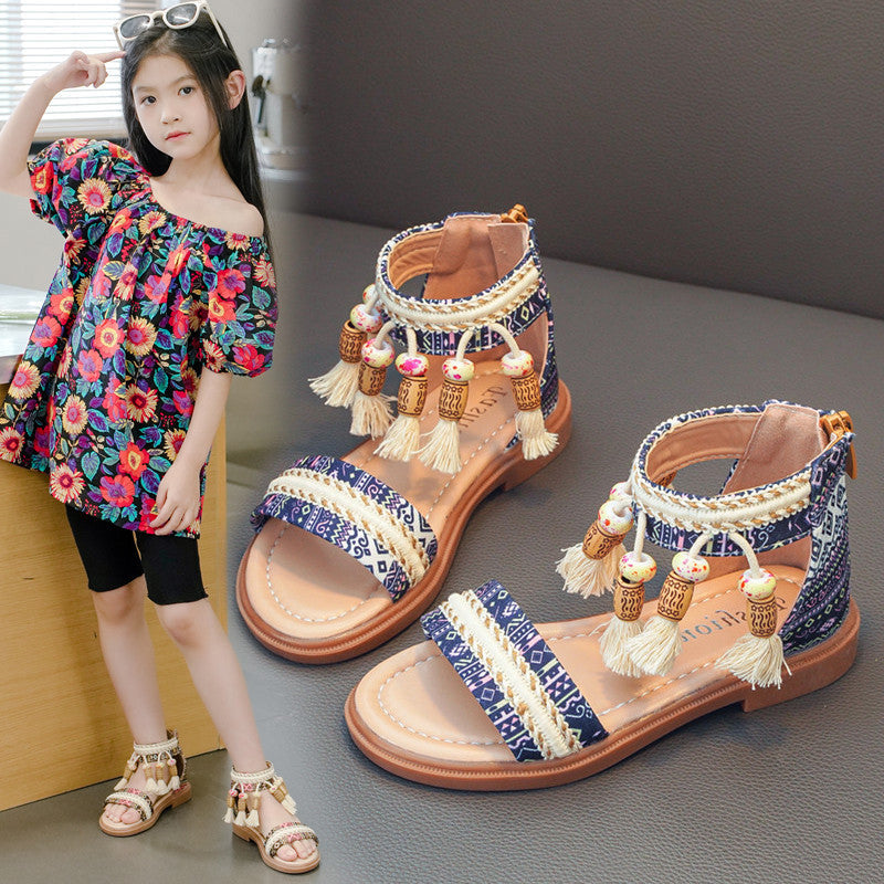 Retro Roman Sandalen für Kinder