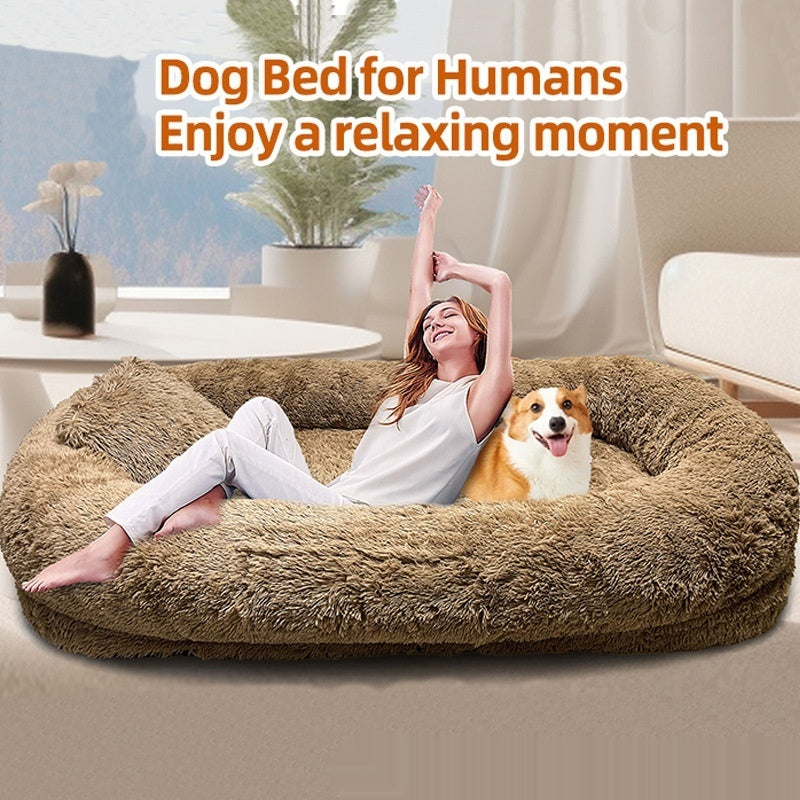 Hundesofa Queen Bed für Mensch und Tier