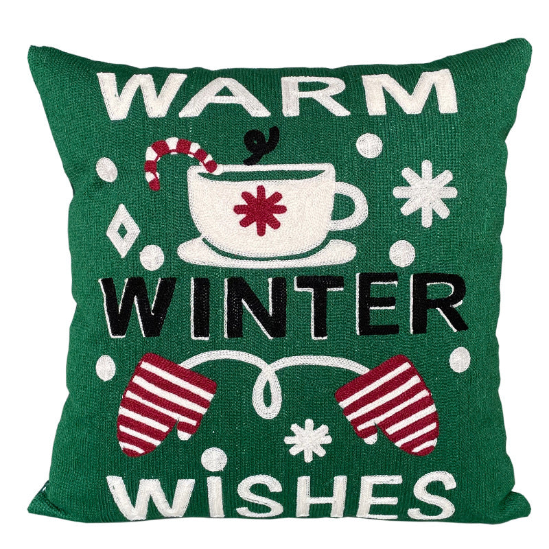 Weihnachts-Kissenbezug mit Cartoon-Motiven – Bild 14 | LuxeStyle
