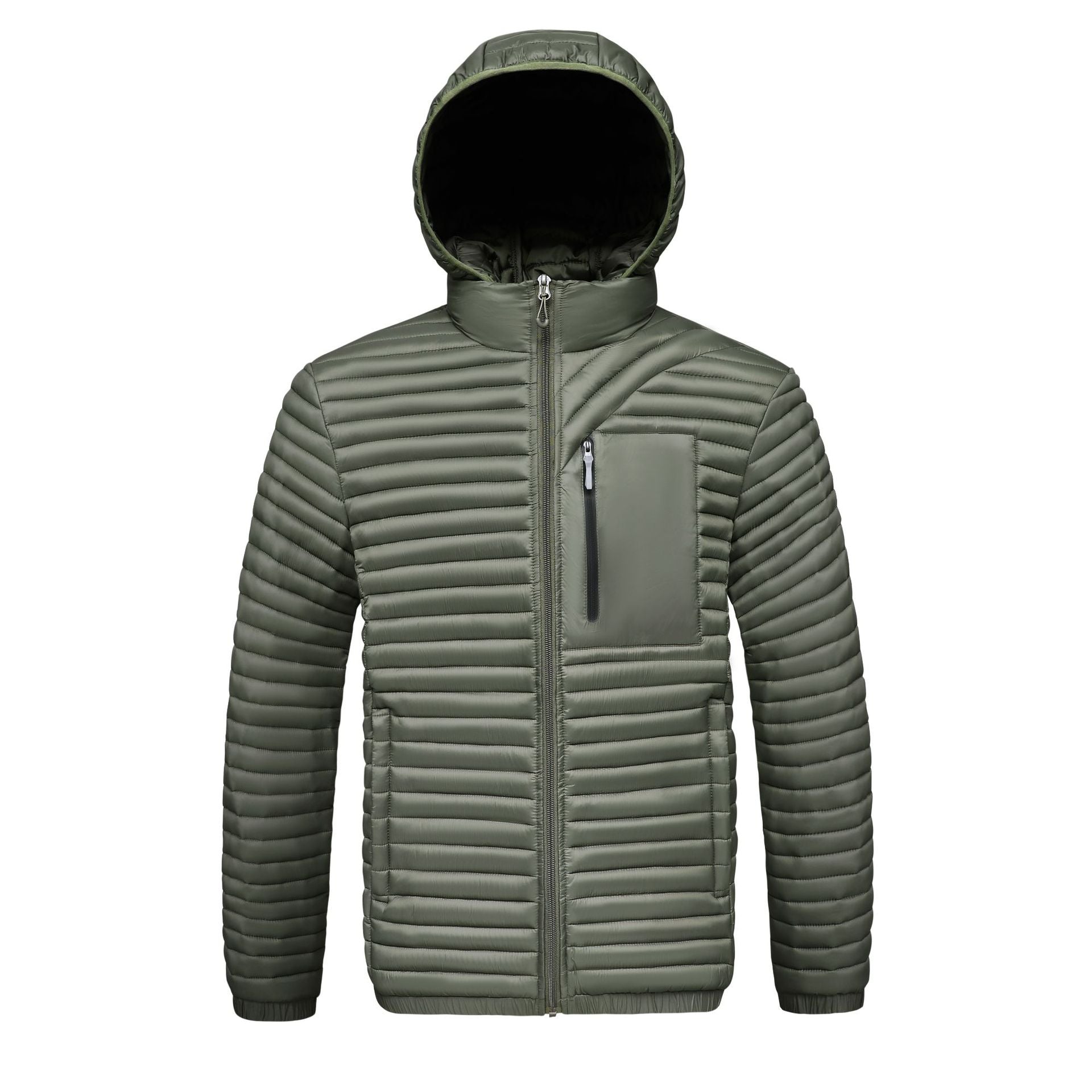 Herren Winterjacke mit abnehmbarer Kapuze
