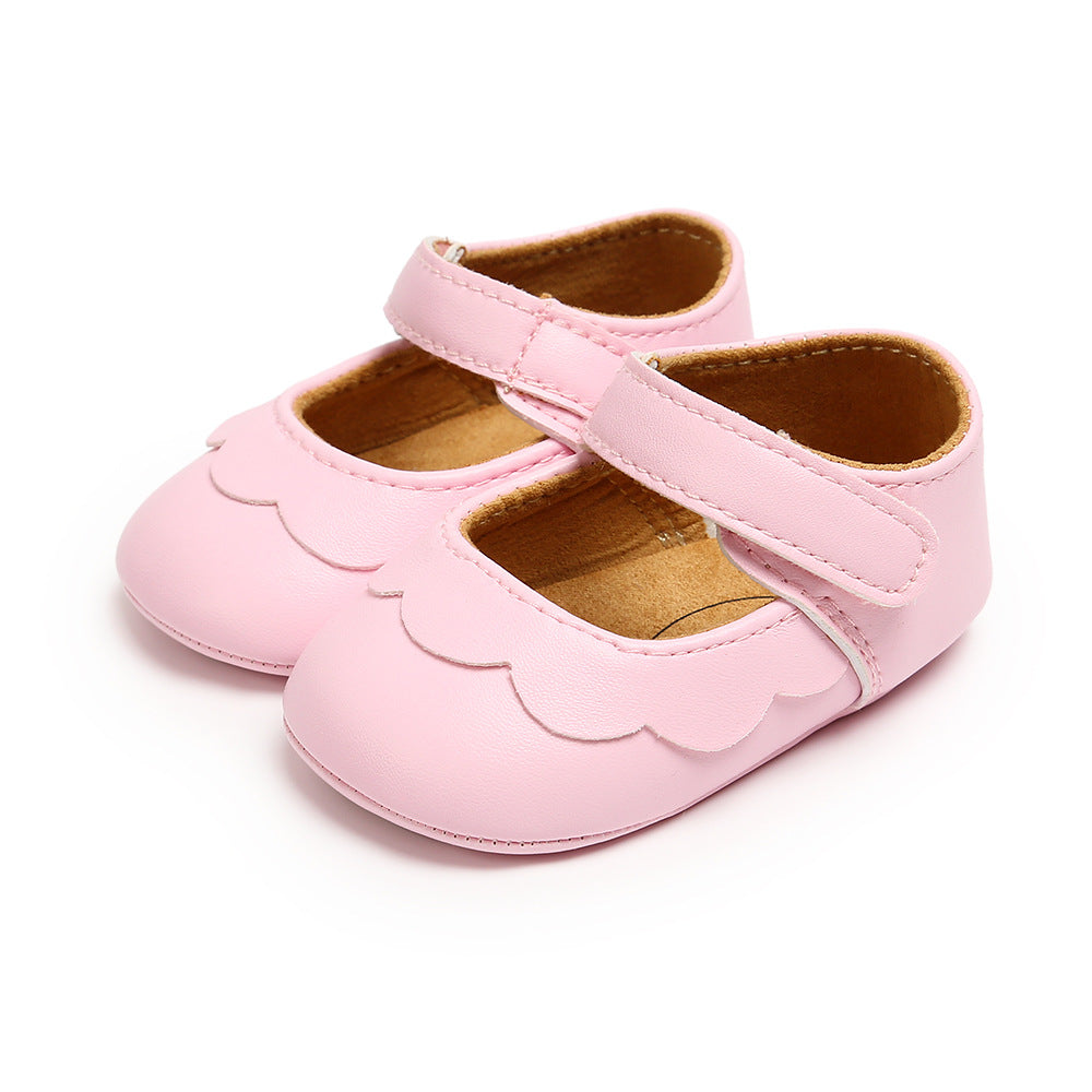 Einfarbige Lauflernschuhe für Baby-Mädchen