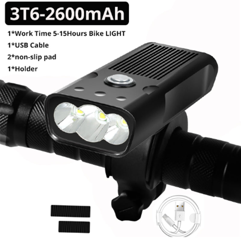 20000-Lumen Fahrradlampe USB-Ladbar