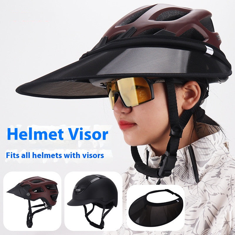 Reithelm-Visier für Outdoor-Aktivitäten