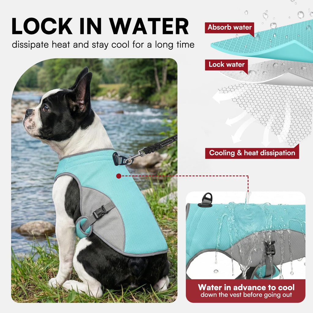 Kühljacke für Hunde