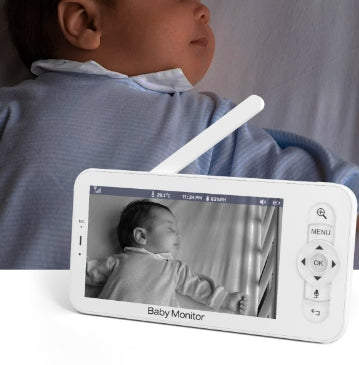 Babyphone mit HD-Kamera und App-Zugriff