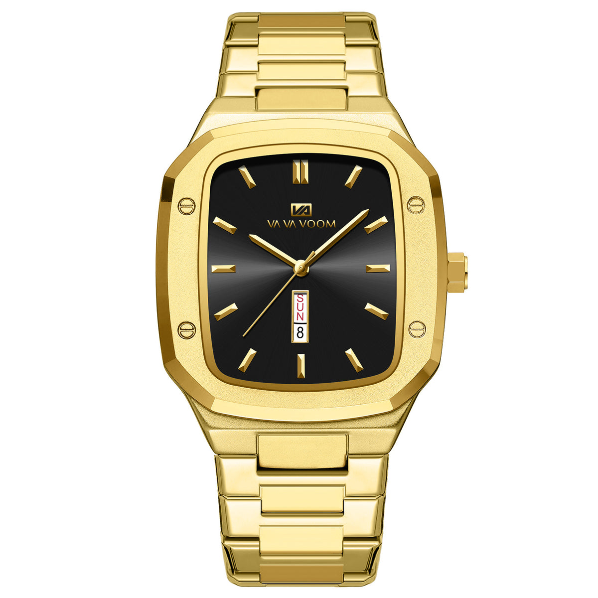 Business Armbanduhr mit Dual-Datum und Stahlband – Bild 8 | LuxeStyle