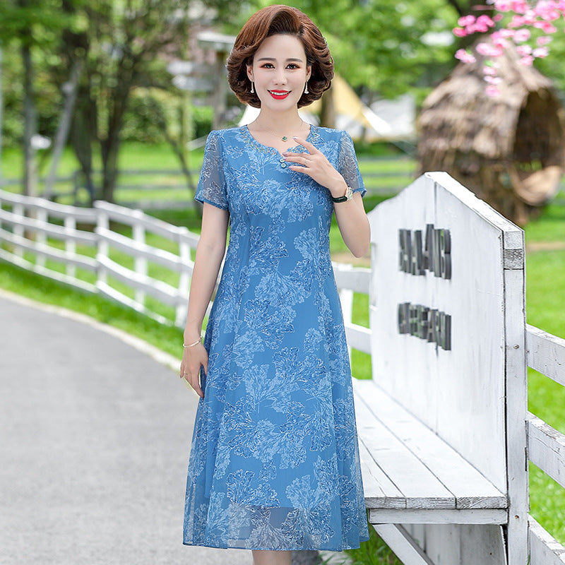 Kurzarm-Sommerkleid für Damen – Bild 5 | LuxeStyle