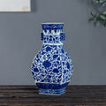 Handbemalte Keramikvase im Antik-Stil