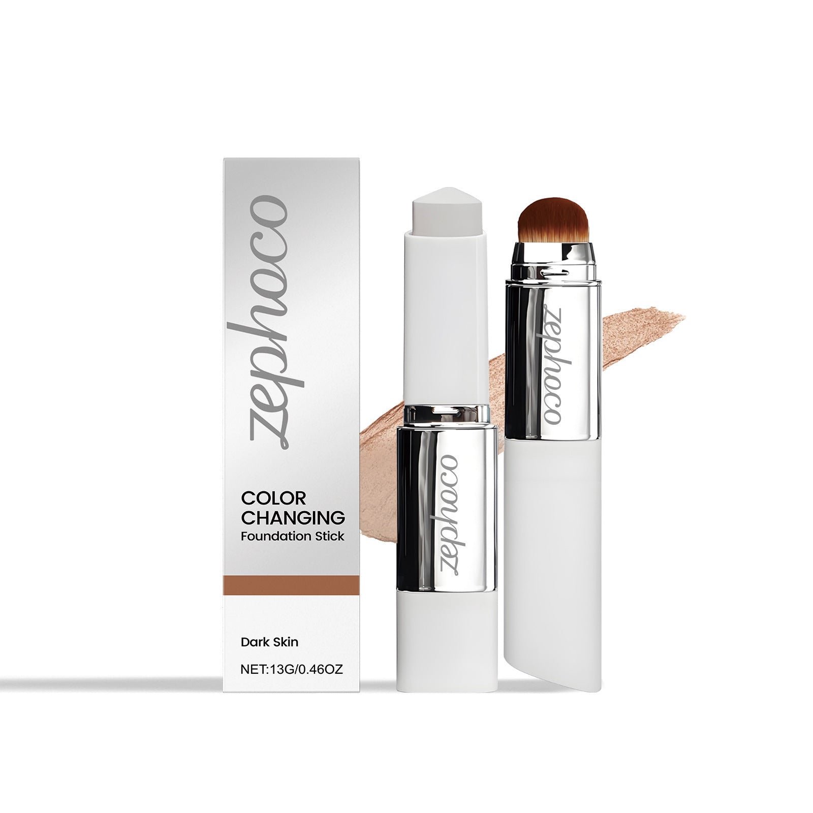 2-in-1 Farbwechsel Foundation Stick & Pinsel