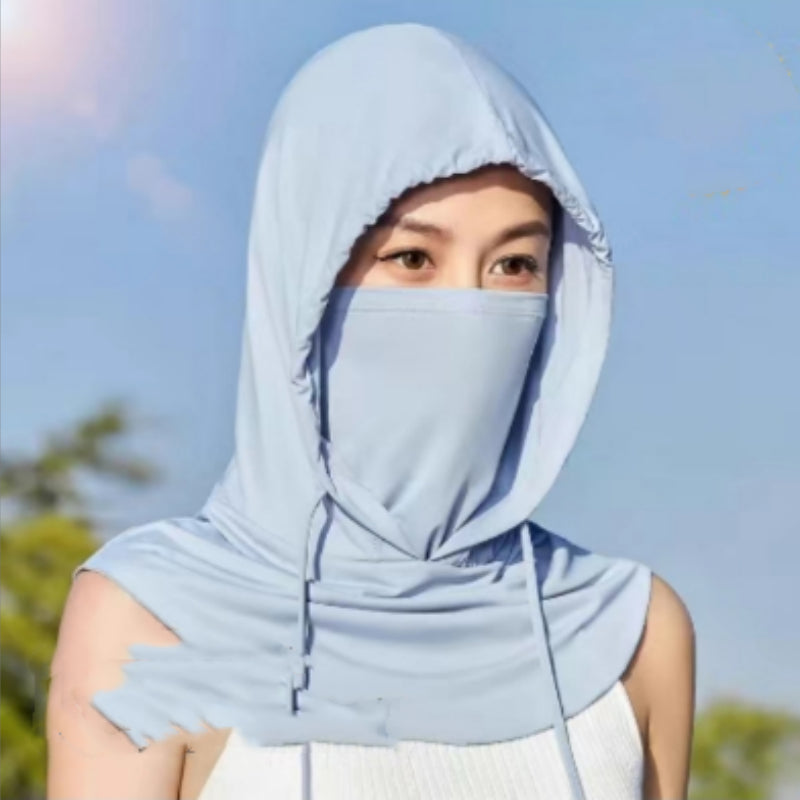 Atmungsaktive Ice-Silk Gesichtsmaske