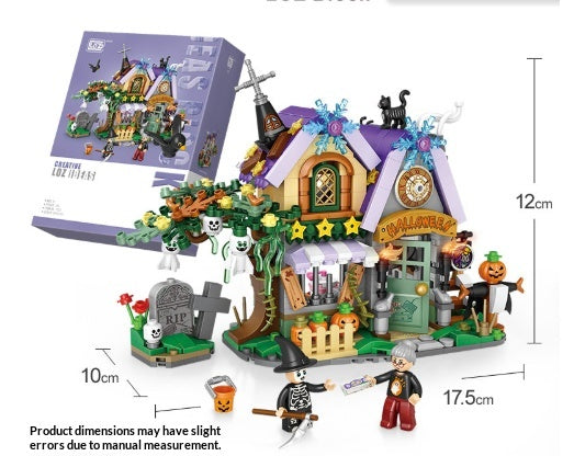 Halloween Cottage Bauklötze – Halloween-Haus-Set – Bild 5 | LuxeStyle