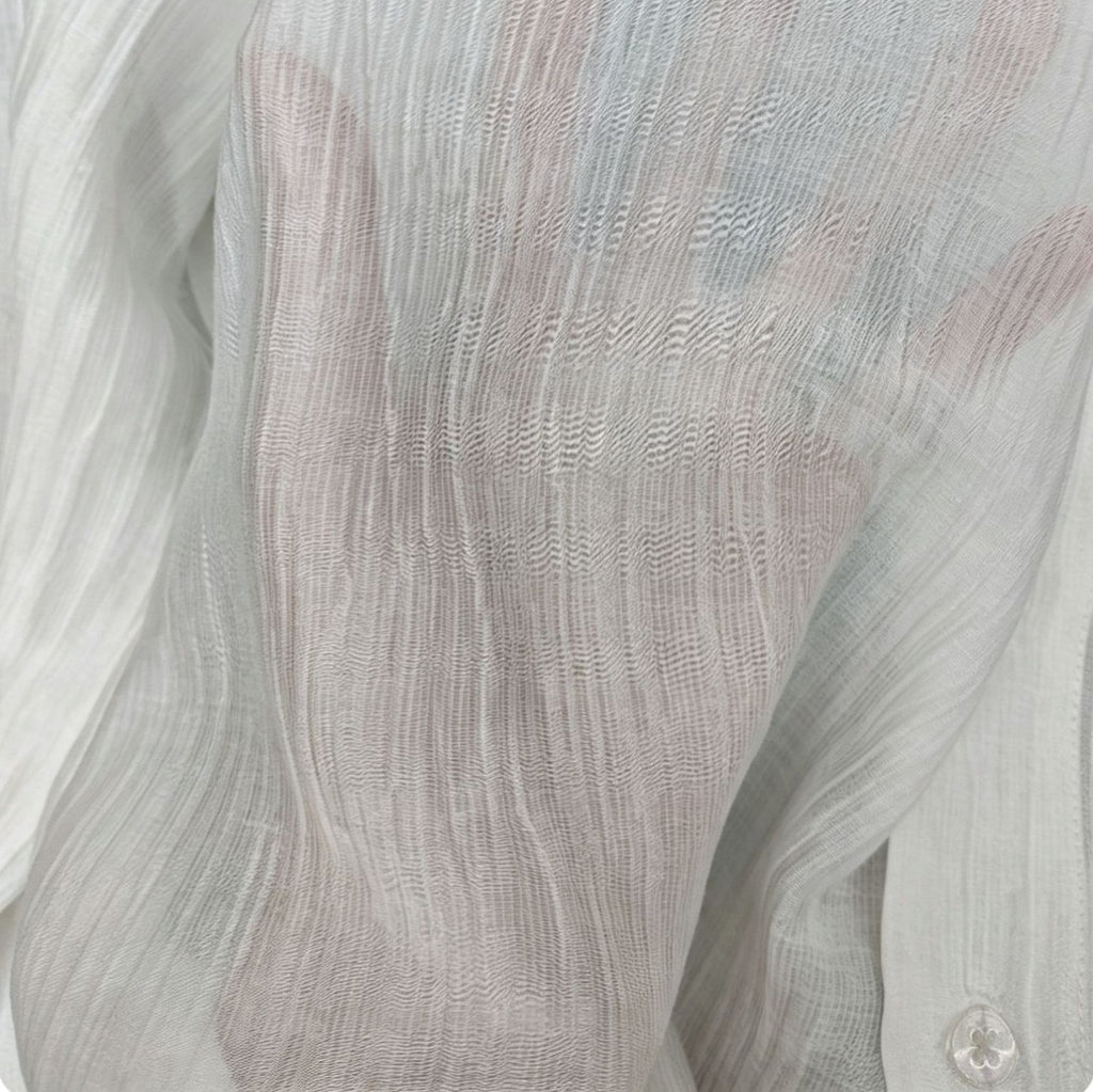 Herren Cropped Sheer Shirt – Bild 1 | LuxeStyle