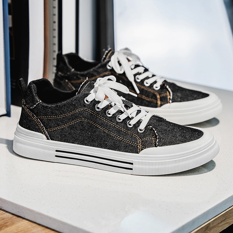 Denim Low-Top Sneakers für Herren