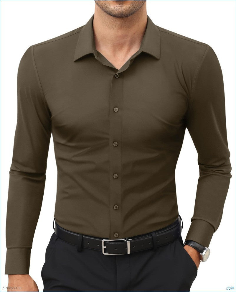 Stretch-Button-Hemden – Bild 3 | LuxeStyle