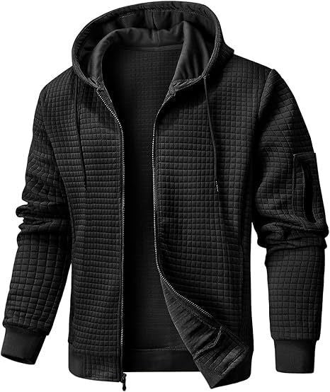 Herren Hoodie – Leicht und unifarben