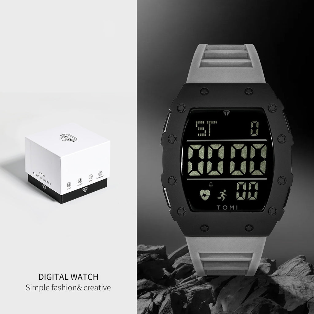 Multifunktionale Herrenuhr im Studenten-Stil