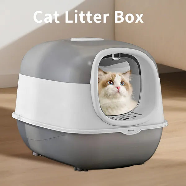 Katzentoilette mit Deckel