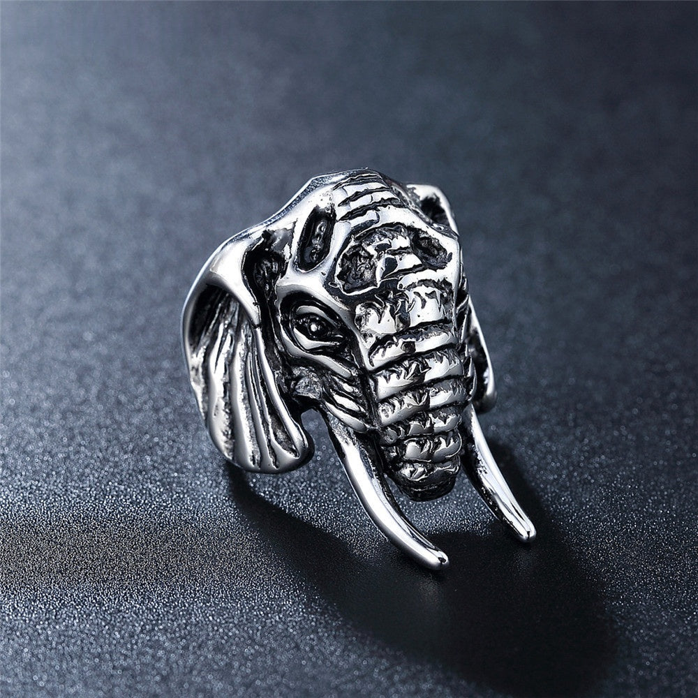 Ring mit Elefanten-Design – Bild 2 | LuxeStyle
