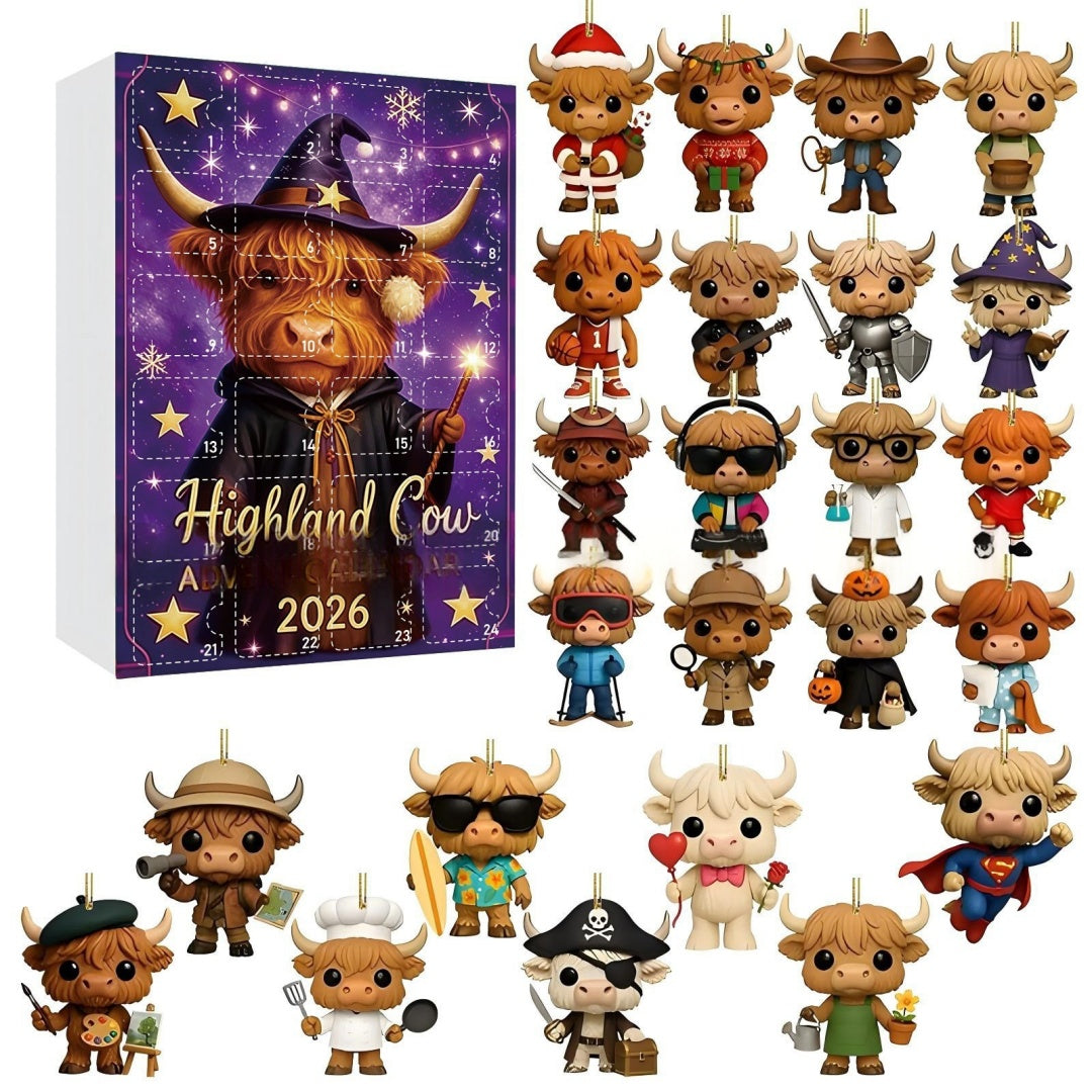 3D Highland Cow Adventskalender – Bild 14 | LuxeStyle