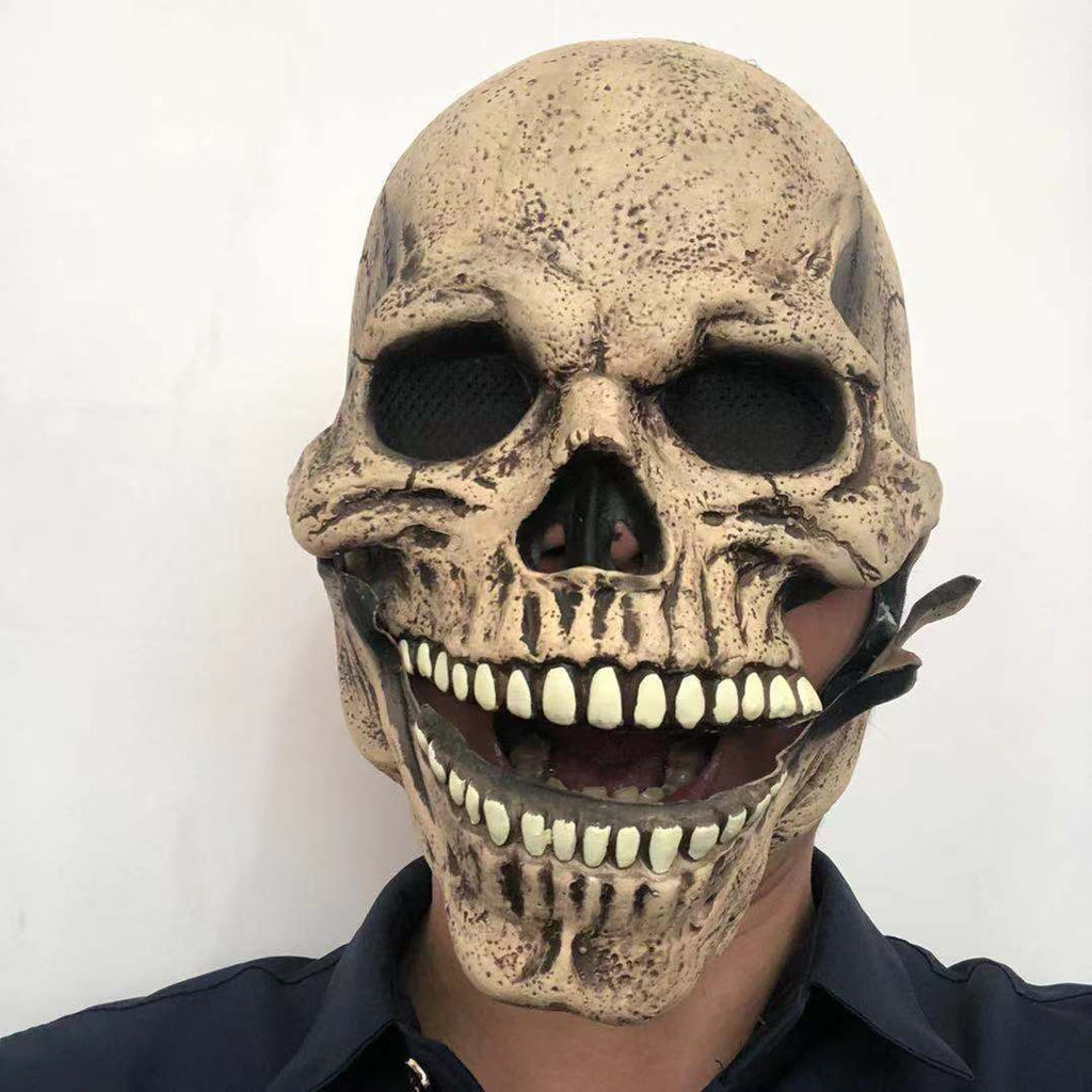 Horror Totenkopf Latex-Maske