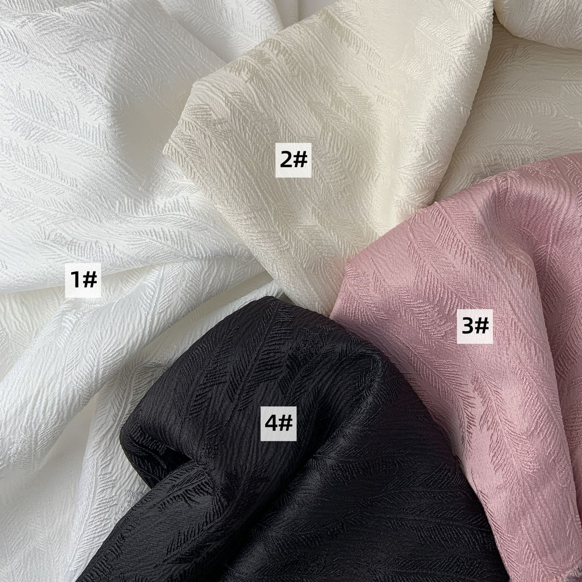 Jacquard-Stoff mit Weizenähren-Muster – Bild 6 | LuxeStyle