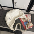 Canvas Schultertasche "All-match" mit grosser Kapazität