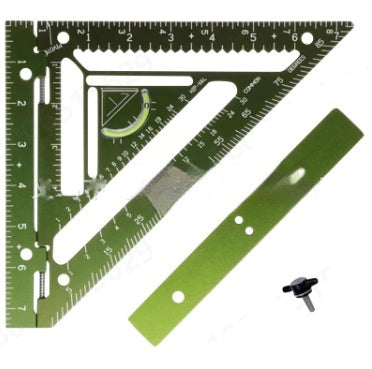 Aluminium Lineal mit Klemmblock