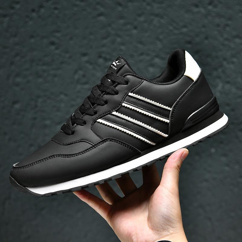 Leder Casual Sportschuhe mit Flügelmuster – Bild 5 | LuxeStyle